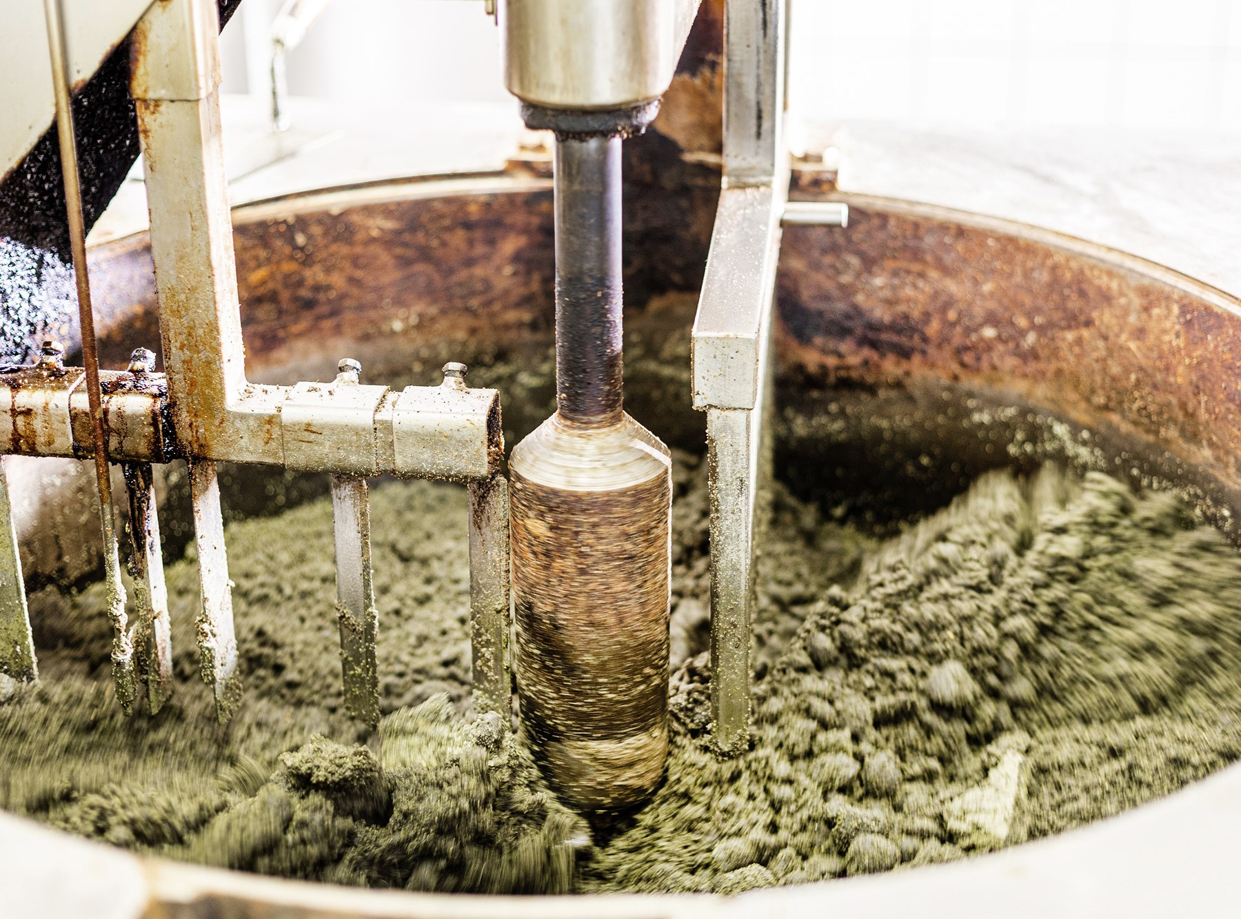 Ölpresse in der Ölmühle Pronnegg